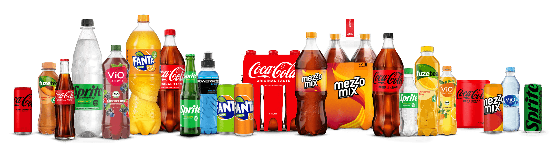 Coca-Cola · Fanta · Sprite